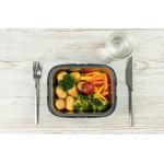 Caserola alimentara smart Faitron HeatsBox Style Plus, Incalzire alimente, Putere 100W, Capacitate 925ml, Greutate 800g, 222 × 166 × 78 mm, Incarcare priza, Aplicatie Android / iOS, Gri 13 - lerato.ro