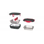 Caserola alimentara smart Faitron HeatsBox Style Plus, Incalzire alimente, Putere 100W, Capacitate 925ml, Greutate 800g, 222 × 166 × 78 mm, Incarcare priza, Aplicatie Android / iOS, Gri 8 - lerato.ro