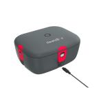 Caserola alimentara smart Faitron HeatsBox GO, Incalzire alimente, Putere 100W, Capacitate 925ml, Greutate 1kg, 222 × 166 × 100 mm, Bluetooth 5.0, Incarcare USB-C, Gri 3 - lerato.ro