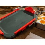 Caserola alimentara smart Faitron HeatsBox GO, Incalzire alimente, Putere 100W, Capacitate 925ml, Greutate 1kg, 222 × 166 × 100 mm, Bluetooth 5.0, Incarcare USB-C, Gri 13 - lerato.ro