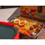 Caserola alimentara smart Faitron HeatsBox GO, Incalzire alimente, Putere 100W, Capacitate 925ml, Greutate 1kg, 222 × 166 × 100 mm, Bluetooth 5.0, Incarcare USB-C, Gri 15 - lerato.ro