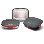 Caserola alimentara smart Faitron HeatsBox GO, Incalzire alimente, Putere 100W, Capacitate 925ml, Greutate 1kg, 222 × 166 × 100 mm, Bluetooth 5.0, Incarcare USB-C, Gri 6 - lerato.ro