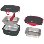 Caserola alimentara smart Faitron HeatsBox GO, Incalzire alimente, Putere 100W, Capacitate 925ml, Greutate 1kg, 222 × 166 × 100 mm, Bluetooth 5.0, Incarcare USB-C, Gri 8 - lerato.ro