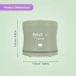 Recipient Faitron BabyBoo, Incalzire alimente, Putere 70W, Capacitate 350ml, Greutate 0.5kg, Indicator LED, Timer Smart, Incarcare USB-C, Verde 16 - lerato.ro