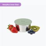 Set 2 caserole Faitron BabyBoo pentru incalzitorul alimentar Fairon, Capacitate 350ml, Inox, Verde 4 - lerato.ro