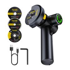 Polizor electric fara fir Fanttik M10 Ace, 10000rpm, 5000mAh, Afisaj LED, USB-C, Gri