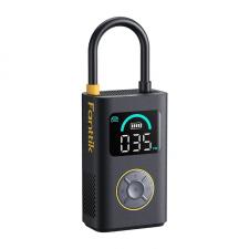 Compresor portabil Fanttik X10 Pro Max, 150 PSI, Pentru masini / motociclete / biciclete, Iluminare LED, Gri