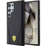 Carcasa Ferrari Hot Stamp V Lines cu MagSafe compatibila cu Samsung Galaxy S24 Ultra, Negru 4 - lerato.ro