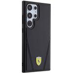 Carcasa Ferrari Hot Stamp V Lines cu MagSafe compatibila cu Samsung Galaxy S24 Ultra, Negru 5 - lerato.ro