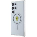 Carcasa Ferrari IML Transp Inner Circle cu MagSafe compatibila cu Samsung Galaxy S24 Ultra, Transparent 3 - lerato.ro