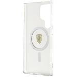 Carcasa Ferrari IML Transp Inner Circle cu MagSafe compatibila cu Samsung Galaxy S24 Ultra, Transparent 8 - lerato.ro
