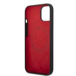 Carcasa Ferrari Silicone Metal Logo cu Magsafe compatibila cu iPhone 15 / 14 / 13, Negru 8 - lerato.ro