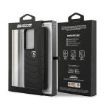 Carcasa Ferrari Off Track Quilted compatibila cu Samsung Galaxy S21 Ultra, Negru 9 - lerato.ro