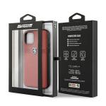 Carcasa Ferrari Off Track Leather compatibila cu iPhone 11 Pro, Rosu 8 - lerato.ro