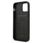 Carcasa Ferrari Off Track Perforated Leather compatibila cu iPhone 12 / 12 Pro, Negru 4 - lerato.ro
