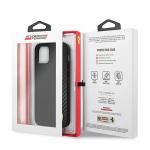 Carcasa Ferrari On Track Carbon Stripe compatibila cu iPhone 12 Mini, Negru 9 - lerato.ro