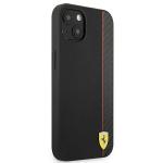 Carcasa Ferrari On Track Carbon Stripe compatibila cu iPhone 13 Mini, Negru 5 - lerato.ro