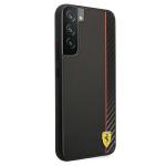 Carcasa Ferrari On Track Stripe compatibila cu Samsung Galaxy S22 Plus, Negru 5 - lerato.ro
