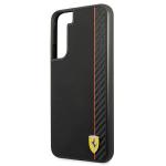 Carcasa Ferrari On Track Stripe compatibila cu Samsung Galaxy S22 Plus, Negru 7 - lerato.ro