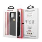 Carcasa Ferrari On Track Perforated compatibila cu iPhone 12 Pro Max, Negru 12 - lerato.ro