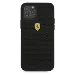 Carcasa Ferrari On Track Perforated compatibila cu iPhone 12 Pro Max, Negru 2 - lerato.ro