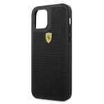 Carcasa Ferrari On Track Perforated compatibila cu iPhone 12 Pro Max, Negru 9 - lerato.ro