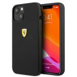 Carcasa Ferrari Silicone compatibila cu iPhone 13 Mini, Negru 4 - lerato.ro