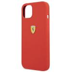 Carcasa Ferrari Silicone compatibila cu iPhone 13 Mini, Rosu 7 - lerato.ro