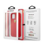 Carcasa Ferrari Silicone compatibila cu iPhone 13 Mini, Rosu 9 - lerato.ro