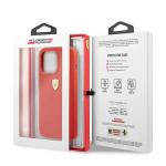 Carcasa Ferrari Silicone compatibila cu iPhone 13 Pro Max, Rosu 9 - lerato.ro