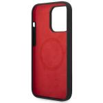 Carcasa Ferrari Silicone Metal Logo cu Magsafe compatibila cu iPhone 14 Pro Max, Negru 9 - lerato.ro