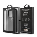 Carcasa Ferrari Carbon Heritage compatibila cu Samsung Galaxy S20 Ultra, Negru 8 - lerato.ro