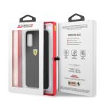 Carcasa Ferrari Hardcase Silicone compatibila cu Samsung Galaxy S20, Negru 8 - lerato.ro