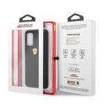 Carcasa Ferrari Hardcase Silicone compatibila cu Samsung Galaxy S20 Plus, Negru 8 - lerato.ro