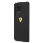 Carcasa Ferrari Hardcase Silicone compatibila cu Samsung Galaxy S20 Ultra, Negru 3 - lerato.ro
