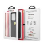 Carcasa Ferrari Hardcase Silicone compatibila cu Samsung Galaxy S20 Ultra, Negru 8 - lerato.ro