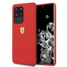 Carcasa Ferrari Hardcase Silicone compatibila cu Samsung Galaxy S20 Ultra, Rosu