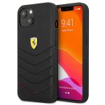 Carcasa Ferrari Off Track Quilted compatibila cu iPhone 13 Mini, Negru 4 - lerato.ro