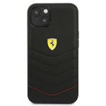 Carcasa Ferrari Off Track Quilted compatibila cu iPhone 13 Mini, Negru 2 - lerato.ro