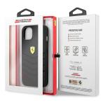 Carcasa Ferrari Off Track Quilted compatibila cu iPhone 13 Mini, Negru 9 - lerato.ro