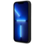 Carcasa Ferrari Silicone Metal Logo compatibila cu iPhone 14 Pro, Negru 6 - lerato.ro