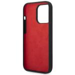 Carcasa Ferrari Silicone Metal Logo compatibila cu iPhone 14 Pro, Negru 8 - lerato.ro