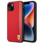 Carcasa Ferrari On Track Stripe compatibila cu iPhone 14 Plus / 15 Plus, Rosu 4 - lerato.ro