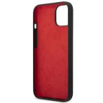Carcasa Ferrari Silicone Metal Logo compatibila cu iPhone 15 / 14 / 13, Negru 8 - lerato.ro