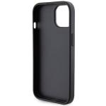 Carcasa Ferrari Grip Stand Metal Logo compatibila cu iPhone 15 / 14 / 13, Negru 8 - lerato.ro