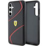 Carcasa Ferrari Twist Metal Logo compatibila cu Samsung Galaxy S23 FE, Negru 4 - lerato.ro