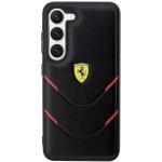 Carcasa Ferrari Hot Stamp Lines compatibila cu Samsung Galaxy S23 Plus, Negru 2 - lerato.ro