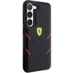 Carcasa Ferrari Hot Stamp Lines compatibila cu Samsung Galaxy S23 Plus, Negru 5 - lerato.ro