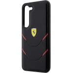 Carcasa Ferrari Hot Stamp Lines compatibila cu Samsung Galaxy S23 Plus, Negru 7 - lerato.ro