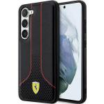 Carcasa Ferrari Perforated 296 P compatibila cu Samsung Galaxy S23 Plus, Negru 4 - lerato.ro